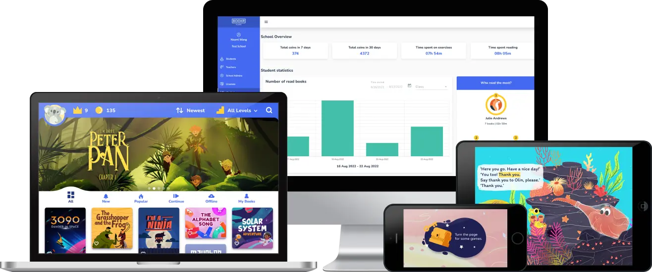 bookr class in all devices